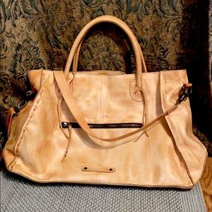 BedStu Rockaway tote sand rustic